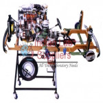 Chassis 4 Wheel Drive Turbo Petrol Engine Electronic Injection With Working light System And Full Operating Brakes
